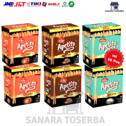 

Roma Apetito Biskuit Stik Renyah & Gurih