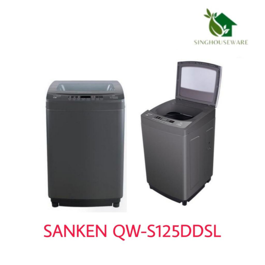 Sanken Mesin Cuci 1 Tabung Bukaan Atas 12Kg QW-S125DDSL