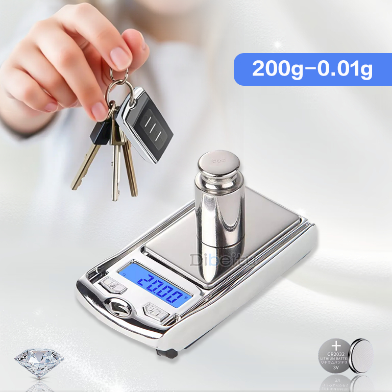 Super Mini Timbangan 0.01/200 Gram Timbangan emas super mini