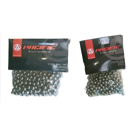 PELOR GOTRI STEEL BALL HUB BELAKANG DEPAN BB SEPEDA 1/4 & 3/16