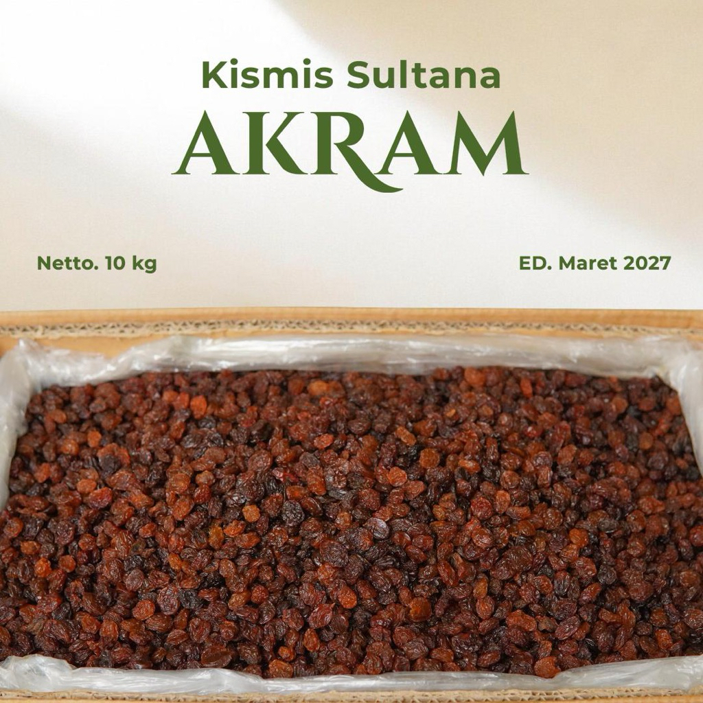 

kismis Sultana Premium (Repack 250 gram)