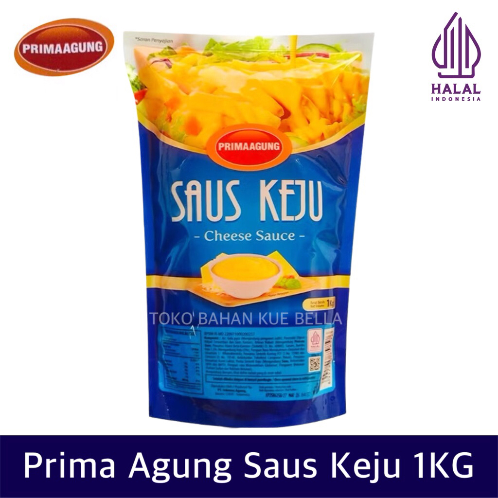 

Prima Agung SAUS KEJU 1KG - Cheese Sauce Topping