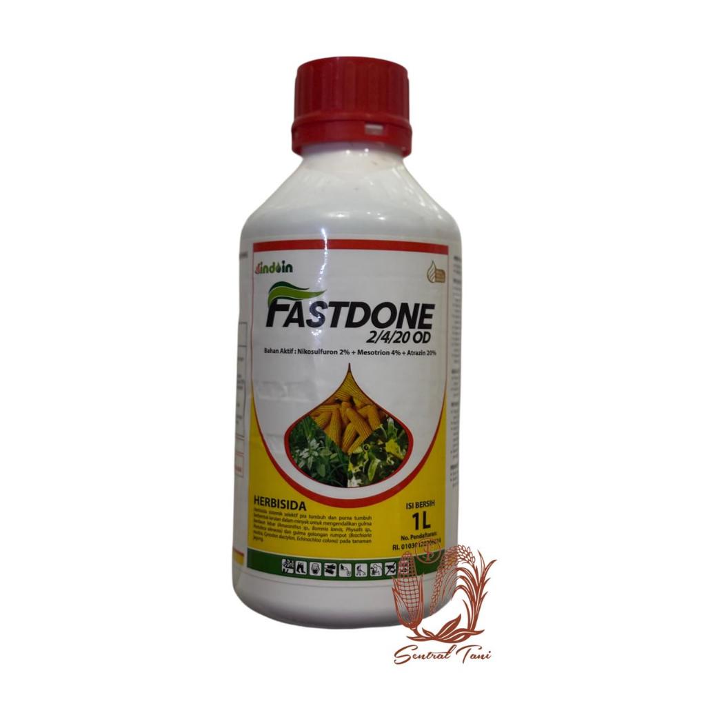 Herbisida FASTDONE 2/4/OD Herbisida Selektif Pembasmi Gulma Pada Tanaman Jagung Kemasan 500m-1Ll