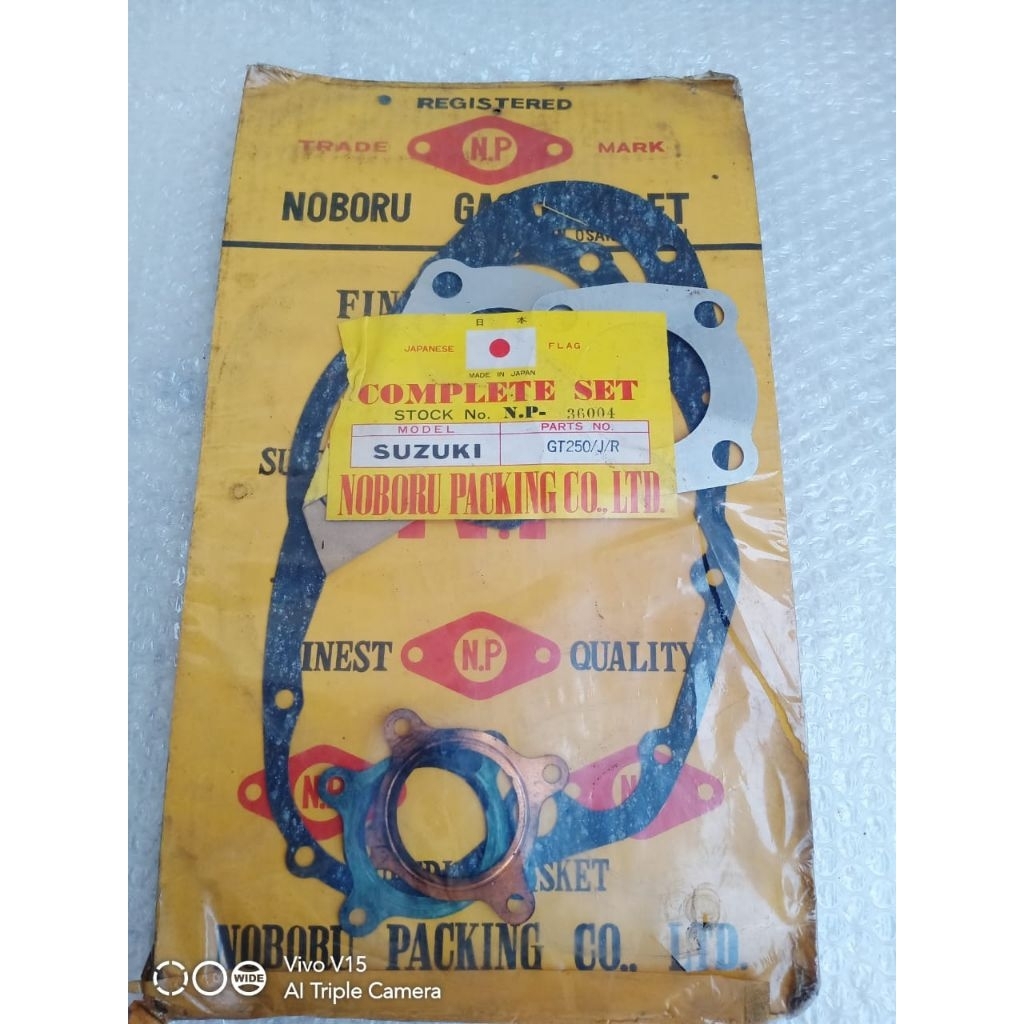packing perpak Suzuki gt250 gt 250 twin