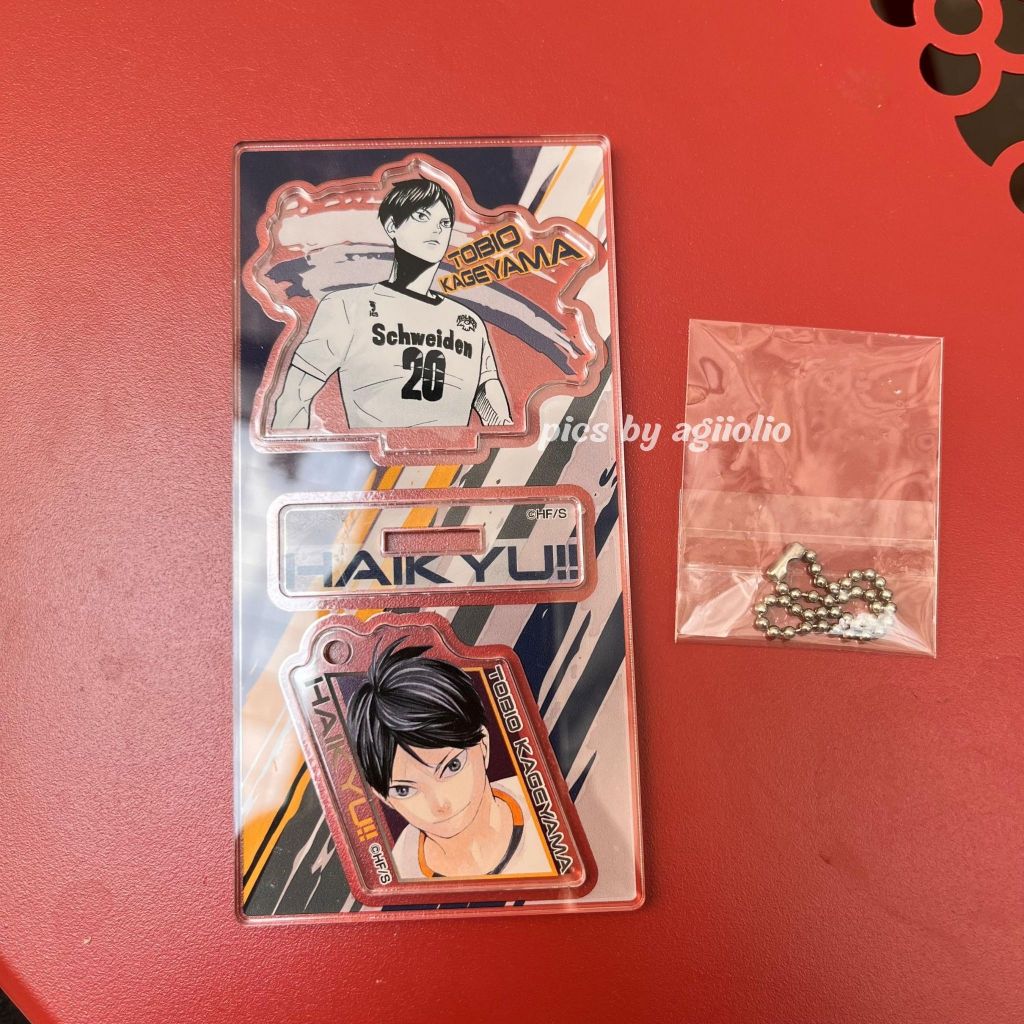 Preloved Official Acrylic Standee & Charm V.League Kageyama