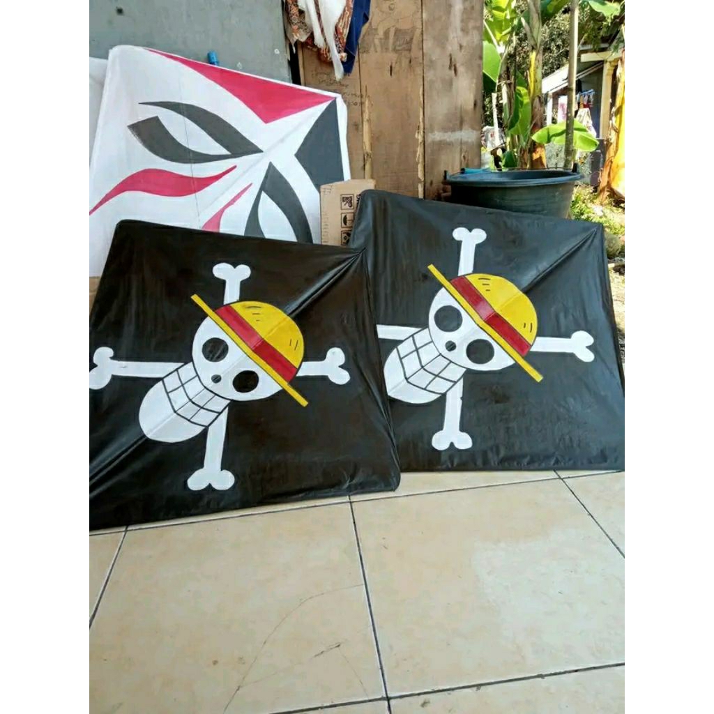 layangan garut 20pcs 80_75 layangan aduan gibrul seot bisa