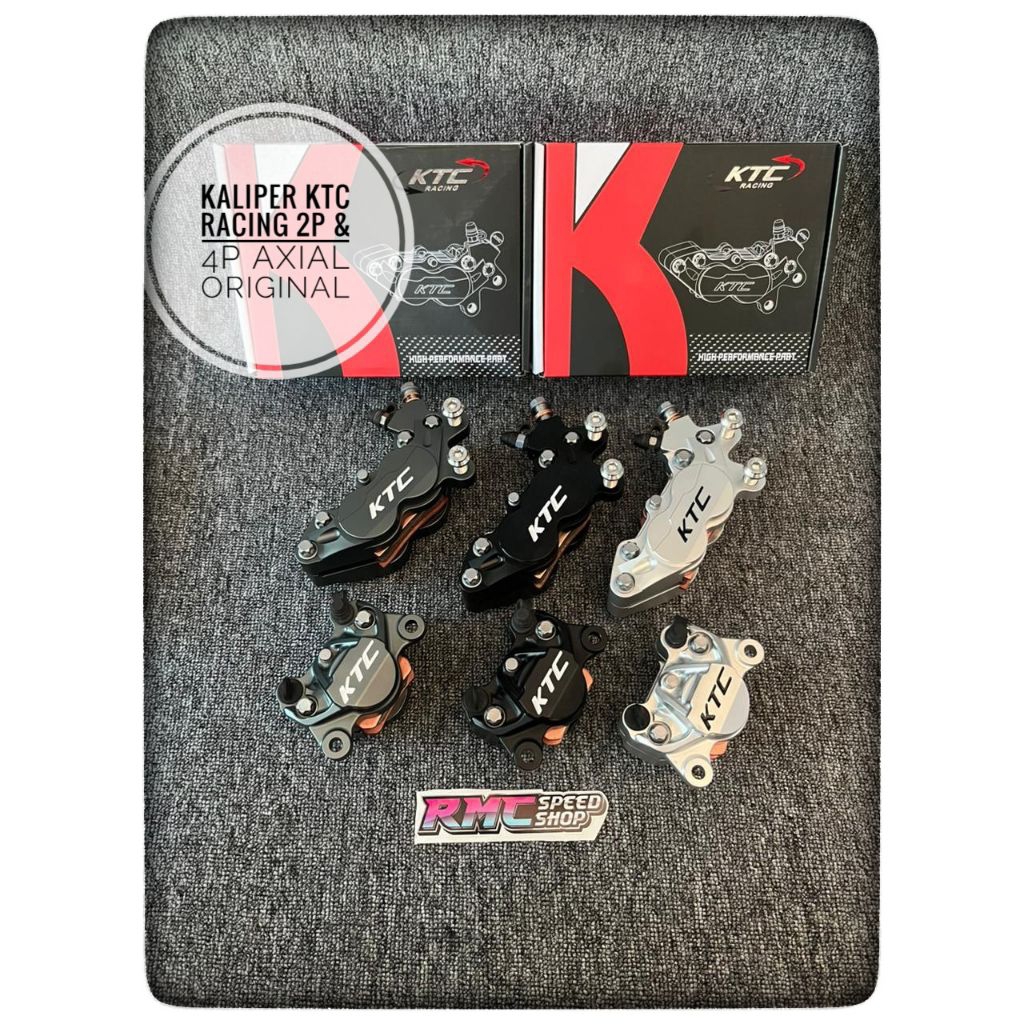 Kaliper Ktc Racing 2piston 4piston Axial original / Kaliper Ktc Racing 2p / 4p axial kanan original 