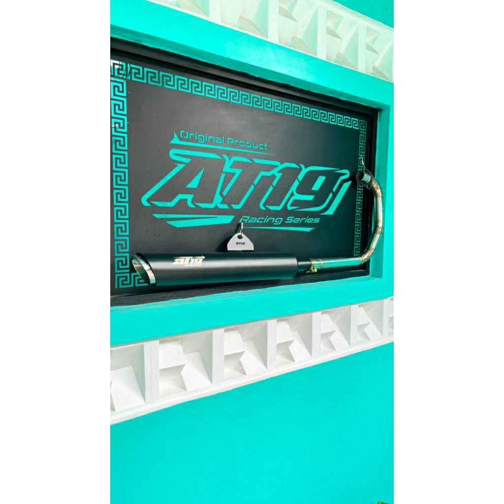 AT19 Racing Series Knalpot Costume Kawasaki W175 Full System