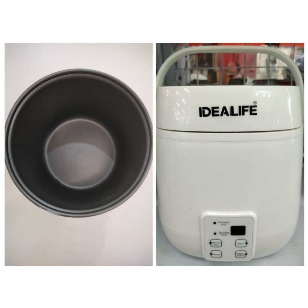 (PANCI SAJA) Panci Teflon Innerpot utk Idealife Mini Rice Cooker Mini Low Sugar / Carbo