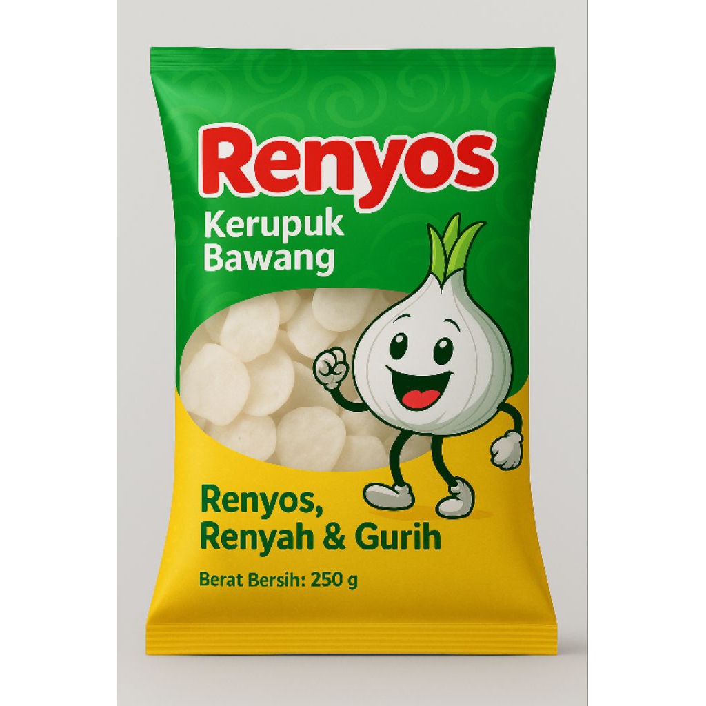 

Kerupuk Bawang Original Renyoss / Kerupuk Lezat Dan Nikamat / Kerupuk Murah / Kerupuk Bawang
