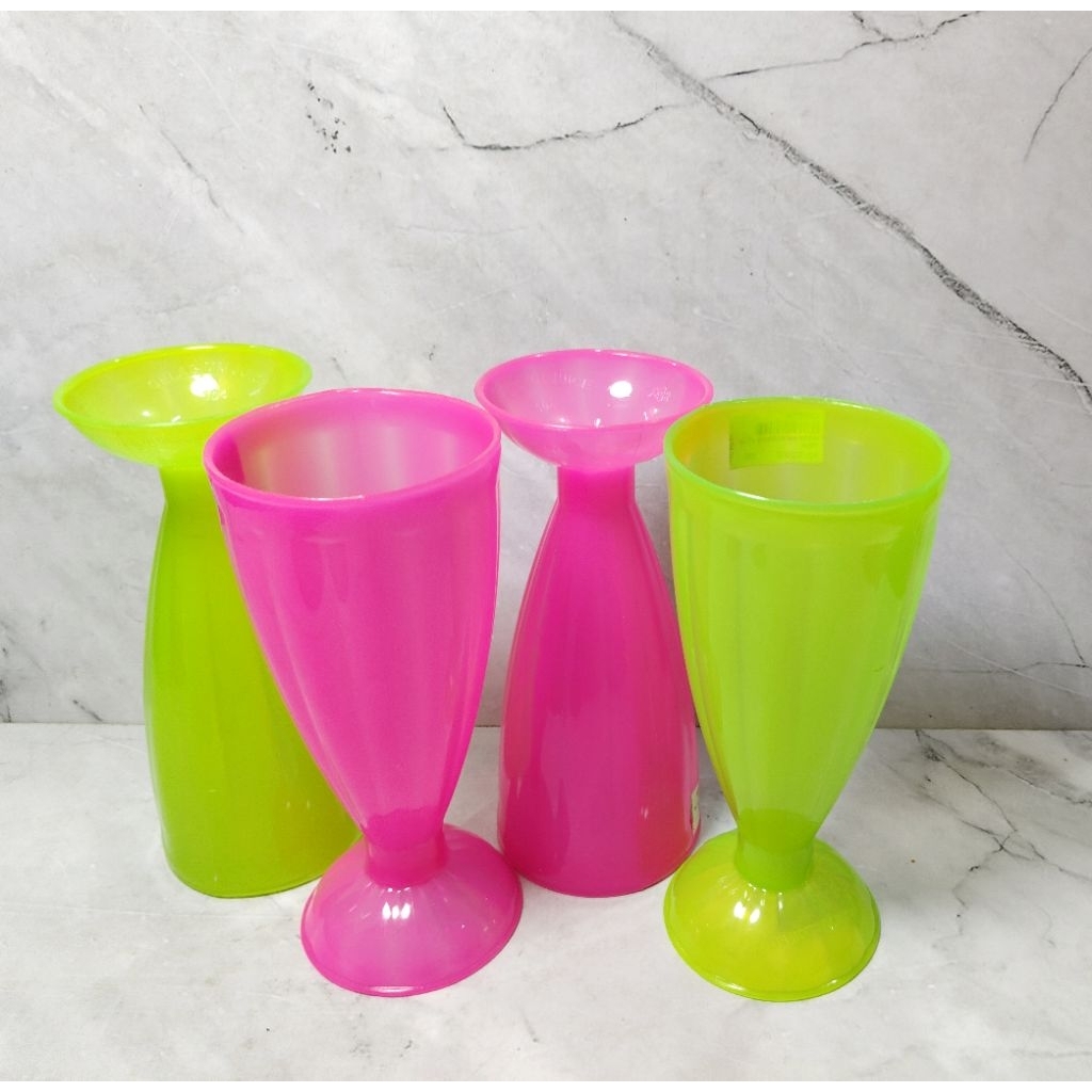 GELAS JUS PLASTIK / GELAS PLASTIK TEBAL