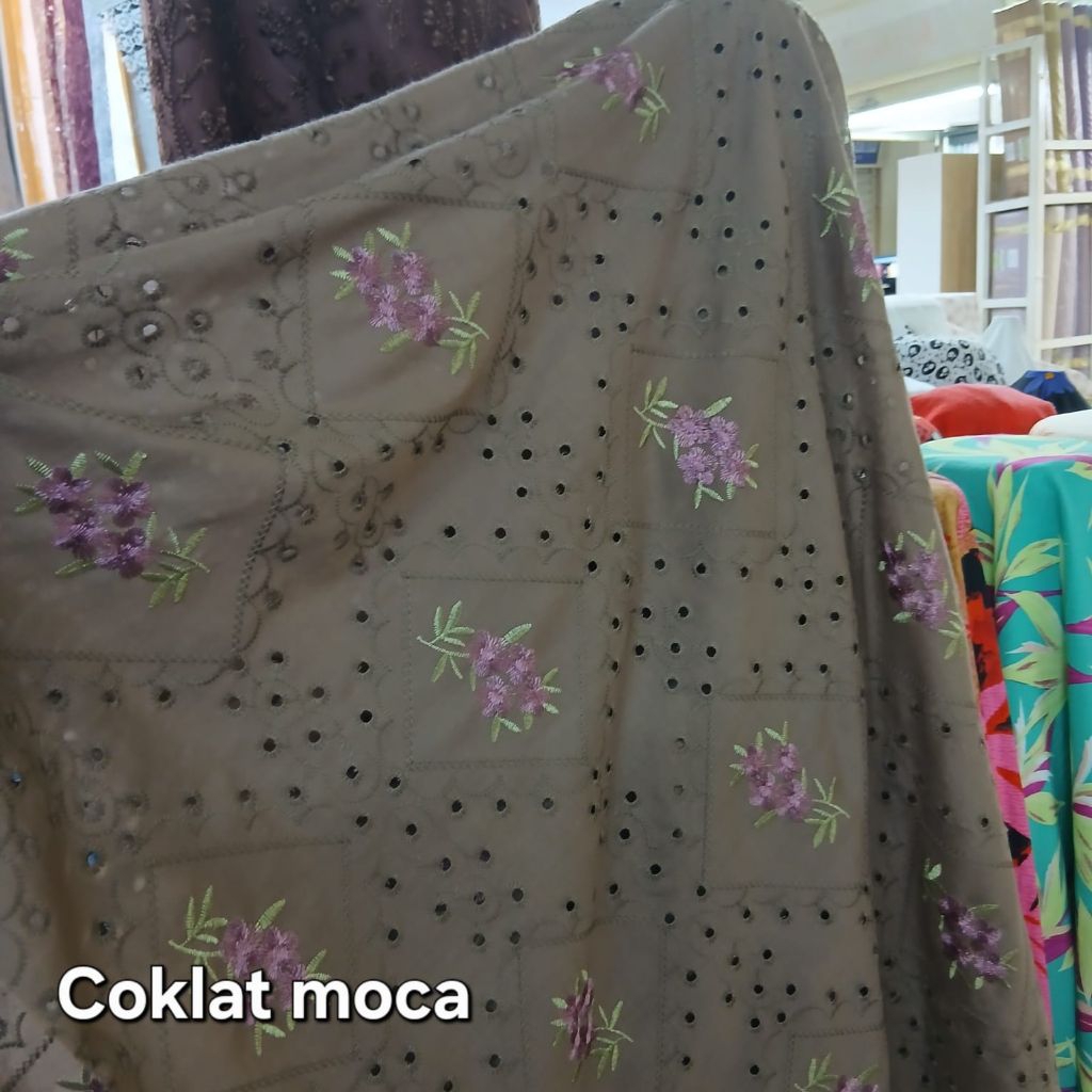 Kain katun bolong premium / katun bolong jepang