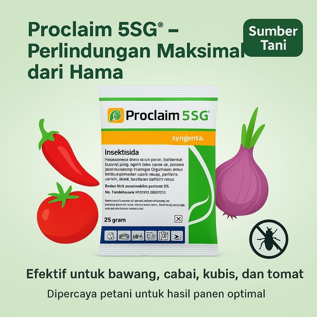 PROCLAIM 5 SG, 25 GRAM