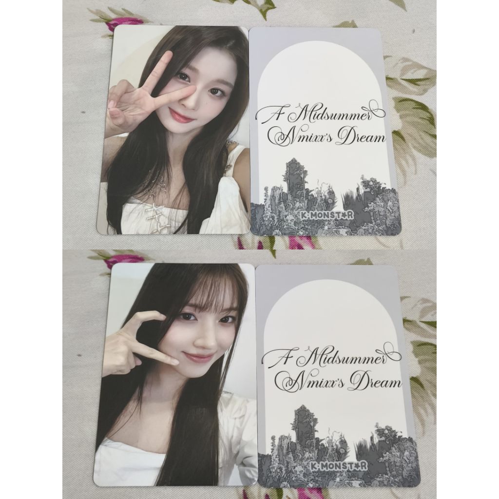 pc pob sullyoon jiwoo a midsummer nmixx dream kmonstar k monstar video call vidcall vc fansign fs on