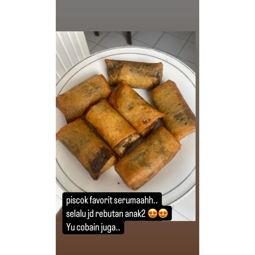 

Lumpia Pisang Cokelat