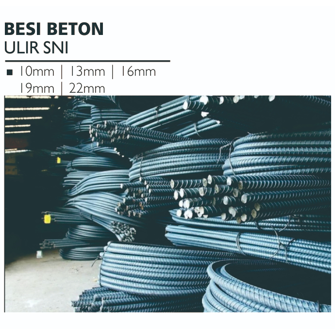 Besi beton ulir 16mm SNI
