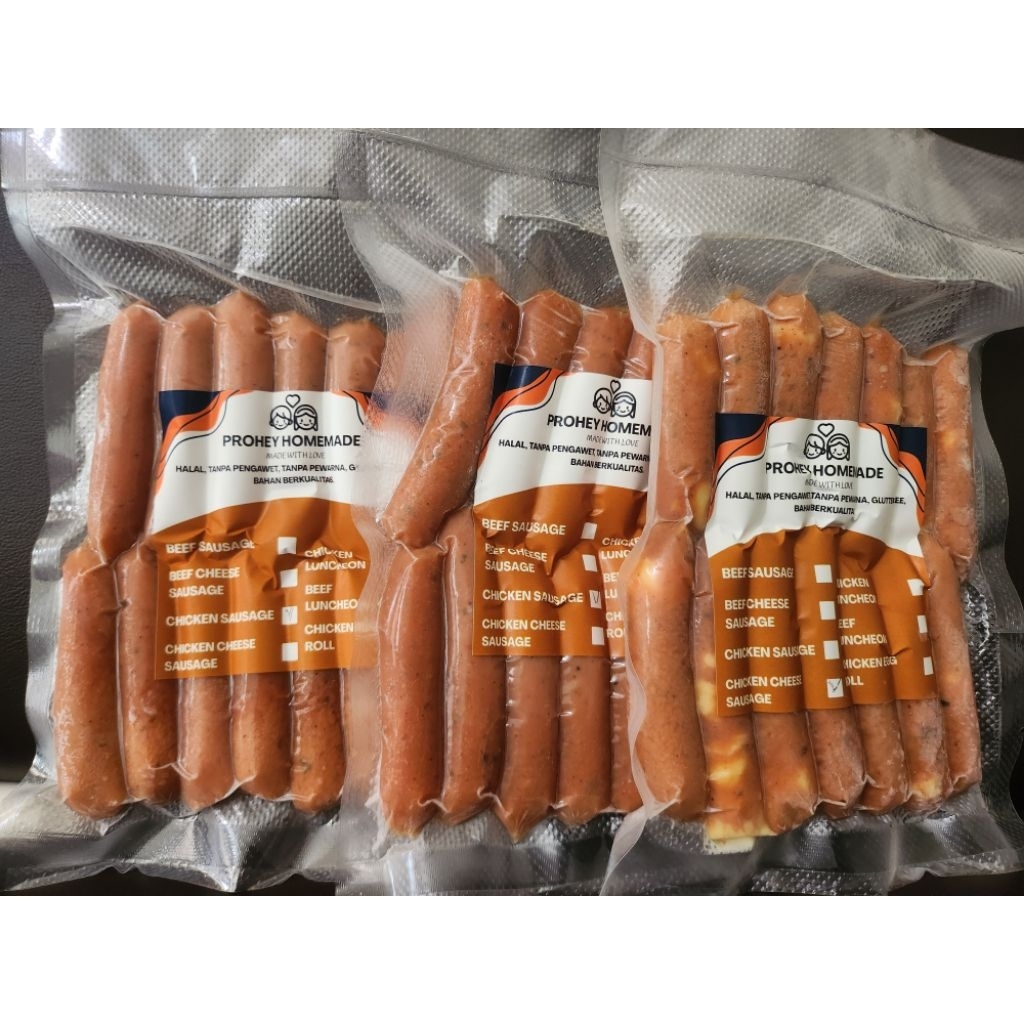 

sosis ayam homemade