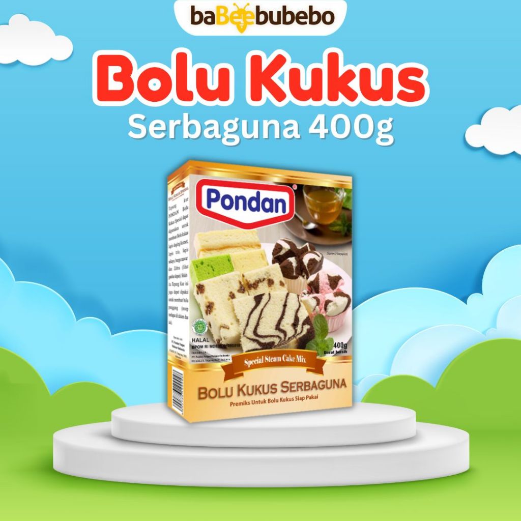 

Pondan Bolu Kukus Serbaguna 400g