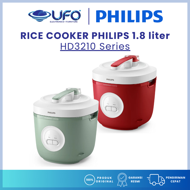 PHILIPS Rice Cooker 1.8 Liter HD3210 NEW