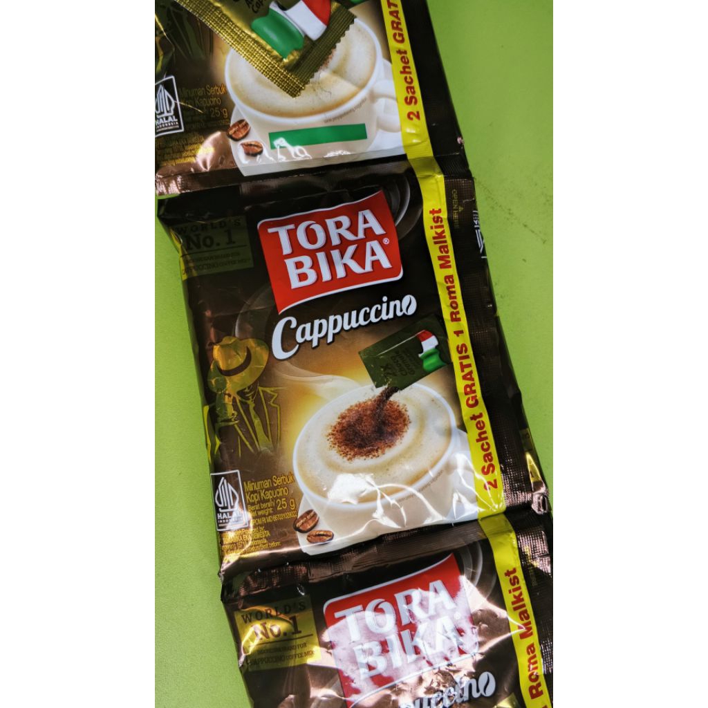 

Torabika Cappucino 1 renceng 10×25g