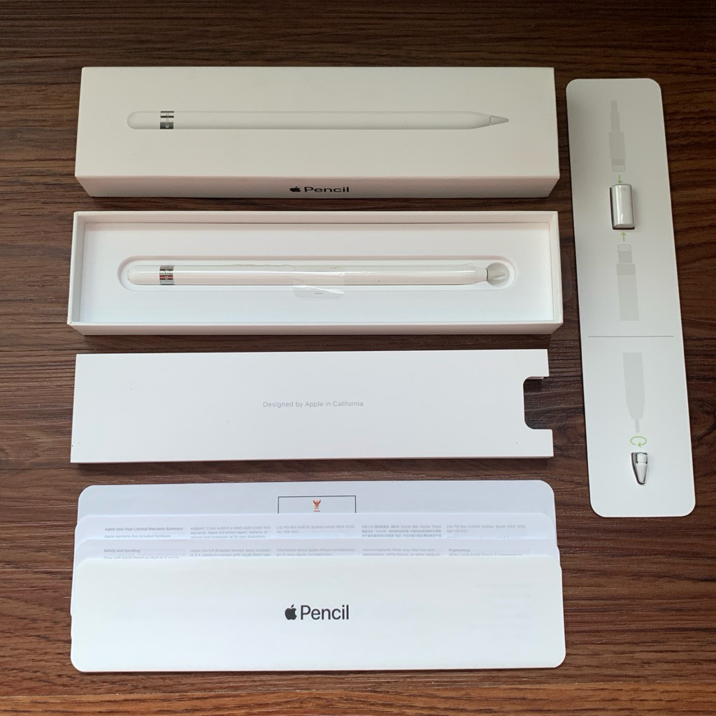 Apple Pencil Gen 1 Ibox Mulus + Converter & Nib