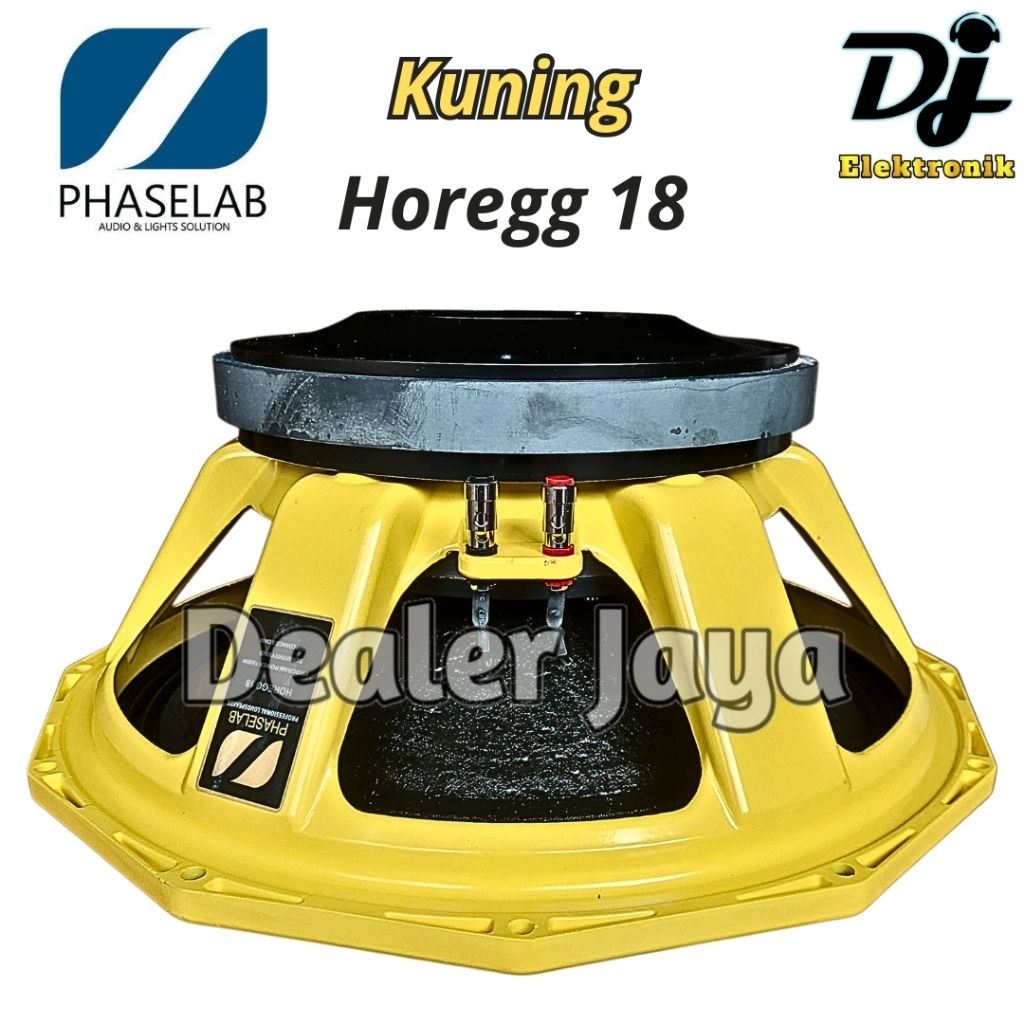 Speaker Komponen Phaselab HOREGG 18 / HOREG 18 / HOREG18 - 18 inch (Phase Lab)
