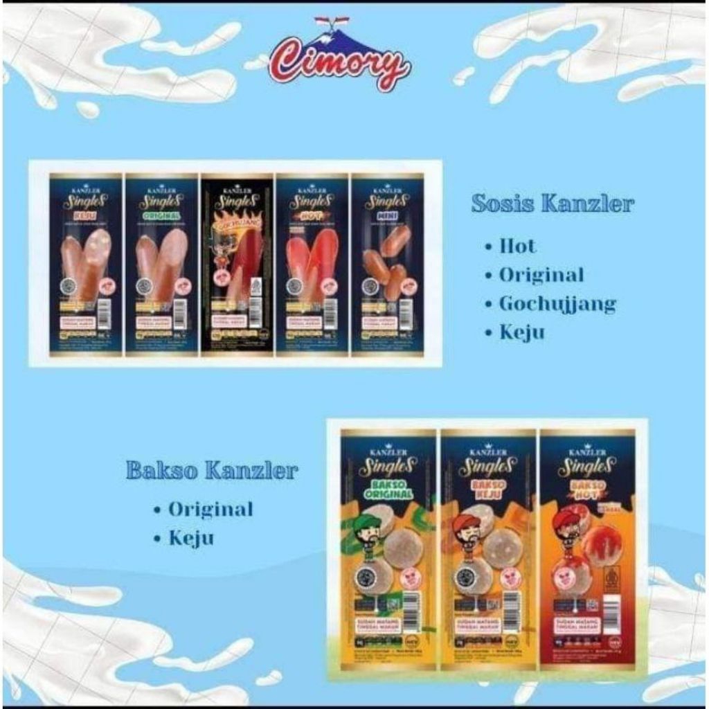 

Sosis Kanzler 65gr 1 Box Isi 12pcs – Sosis Premium Siap Makan