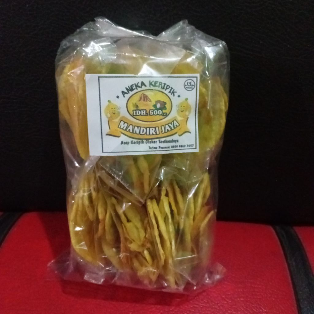 

Makanan Ringan Keripik Taleus Asin gurih