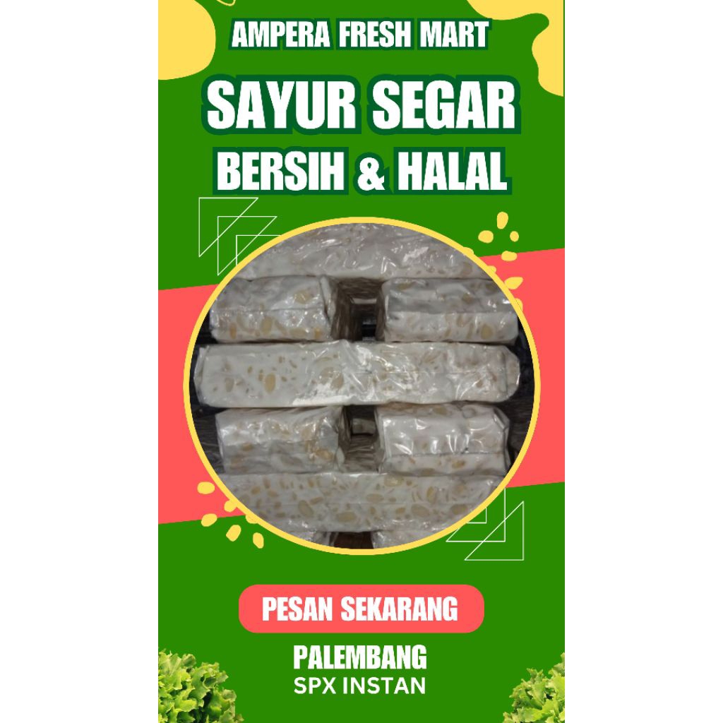 

TEMPE PLASTIK - INSTAN PALEMBANG