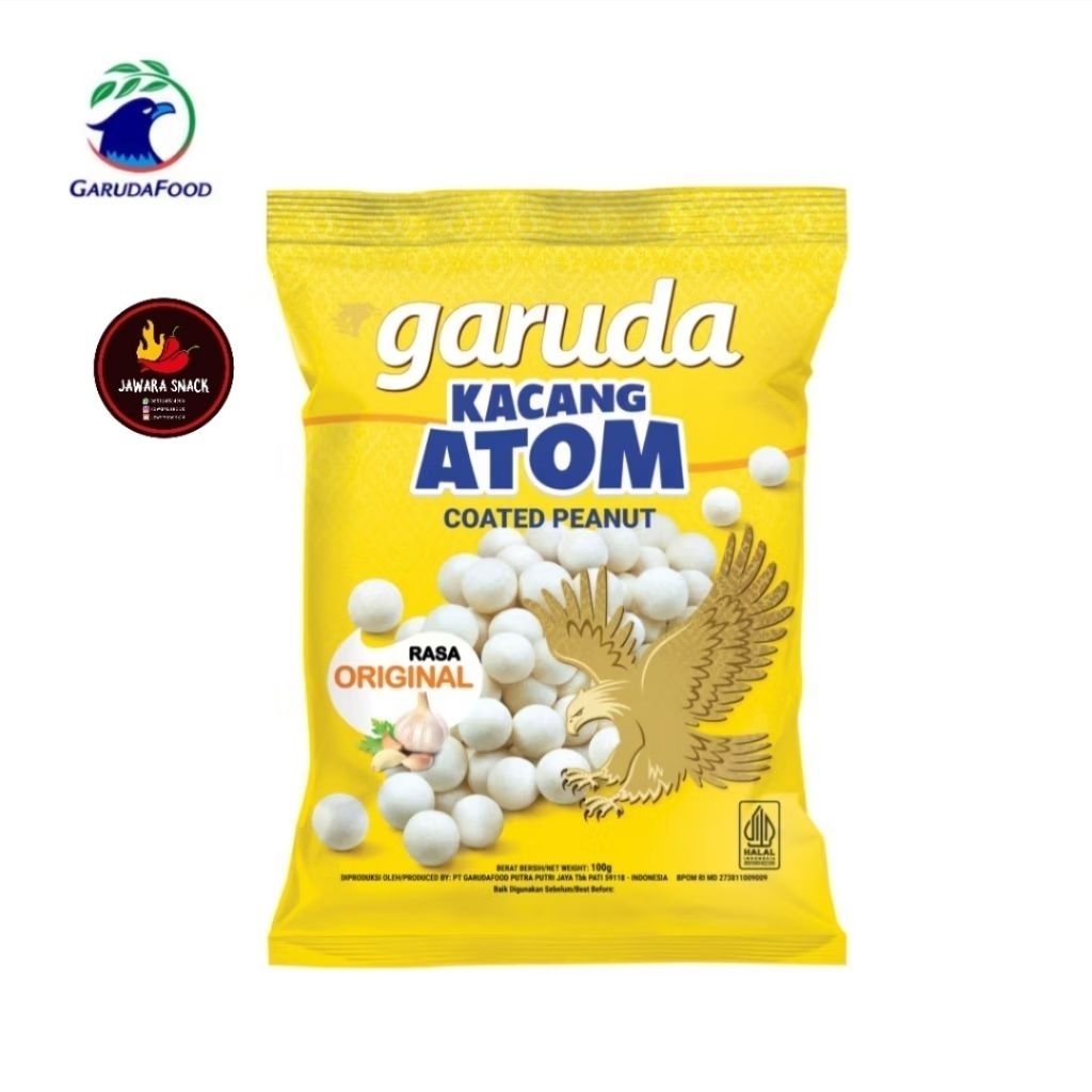 

KACANG ATOM GARUDA ORIGINAL | JAWARA SNACK