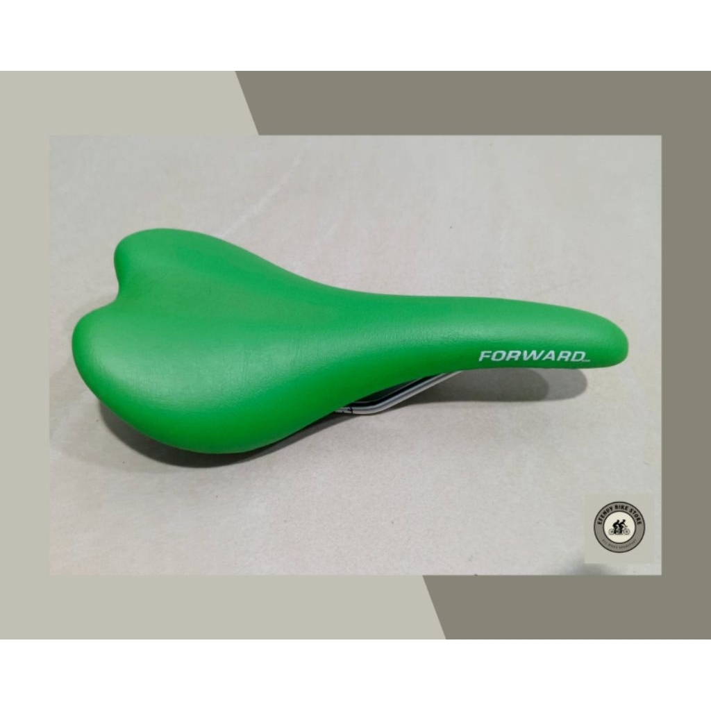 SADEL FORWARD HIJAU BIRU PUTIH Sadel Empuk Saddle Sadel Lebar Empuk Hitam Mini Forward Sadel Per Hit