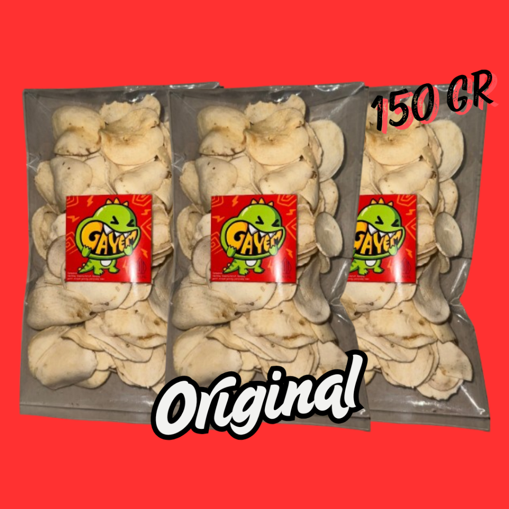 

Keripik Kentang Putih Original 150gr