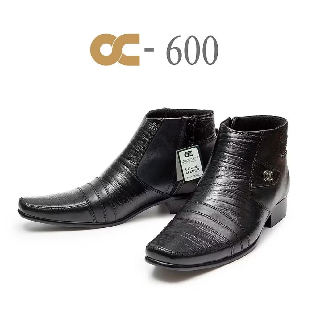 Sepatu Kulit Asli Odon Cibaduyut,Oc 600