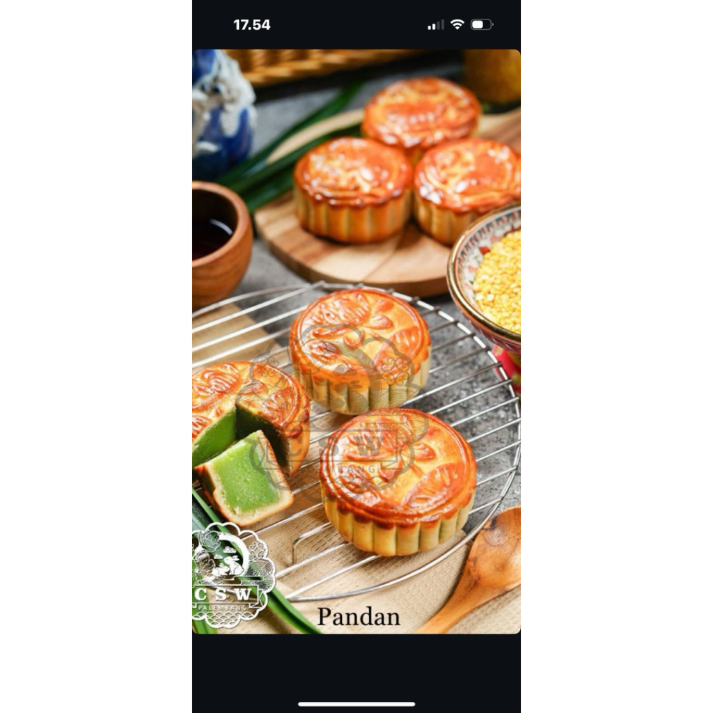 

citra sari wangi mooncake tau yung pandan isi 4 pcs