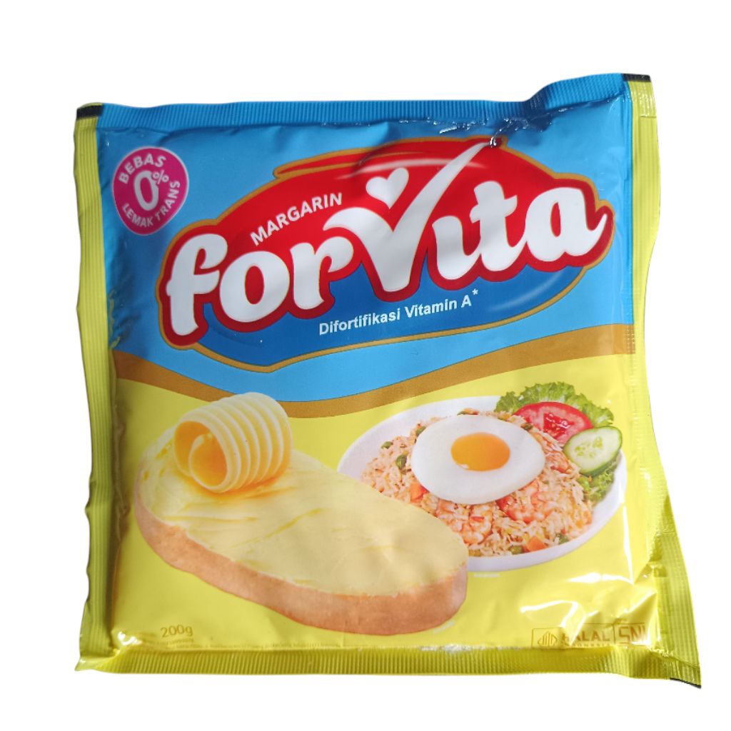 

Mentega Forvita Margarin For Vita 200 gr Serbaguna