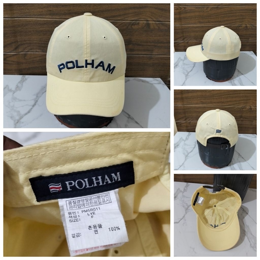 TOPI SECOND CAP POLHAM ORIGINAL