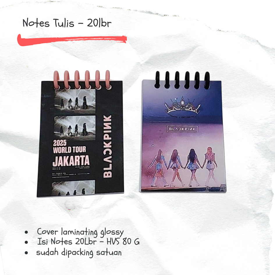 

Notes Tulis - BlackPink