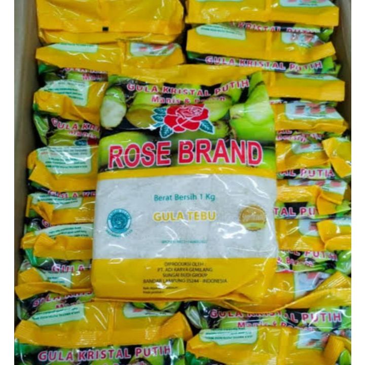 

GULA ROSEBRAND 20KG(TIDAK PO LANGSUNG KIRIM)