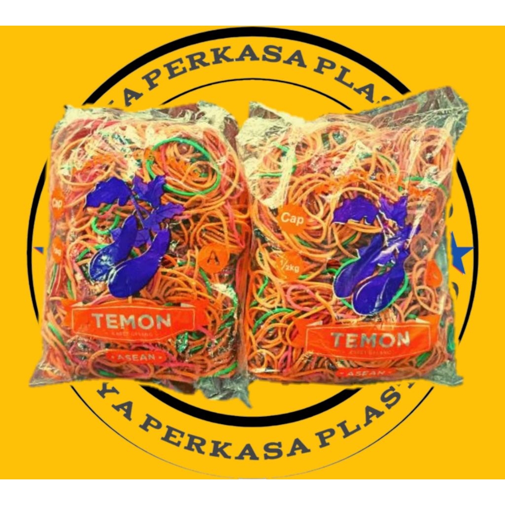 

[500GRAM] KARET GELANG GUNUNG TERONG/ KARET TEMON/ KARET TERONG