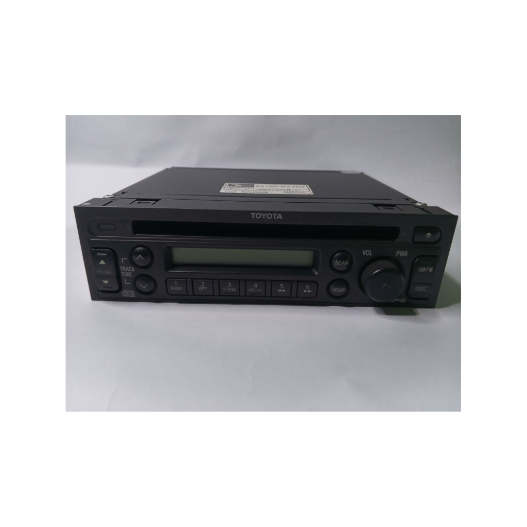 Head Unit (Single Disc) OEM AVANZA 2013 MEREK FUJITSU TEN