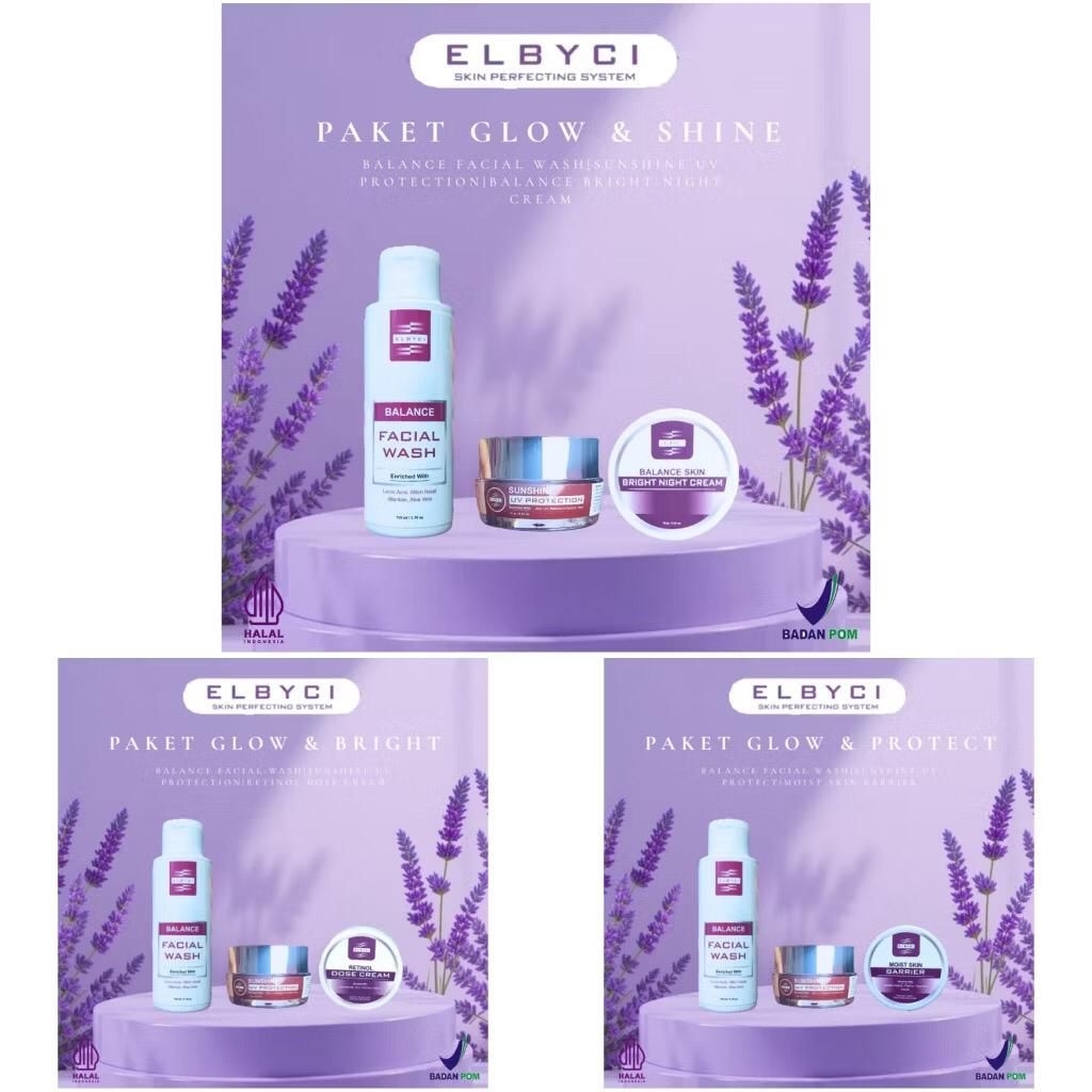 NEW ELBYCI -- PAKET GLOW SERIES ELBYCI MENCERAHKAN