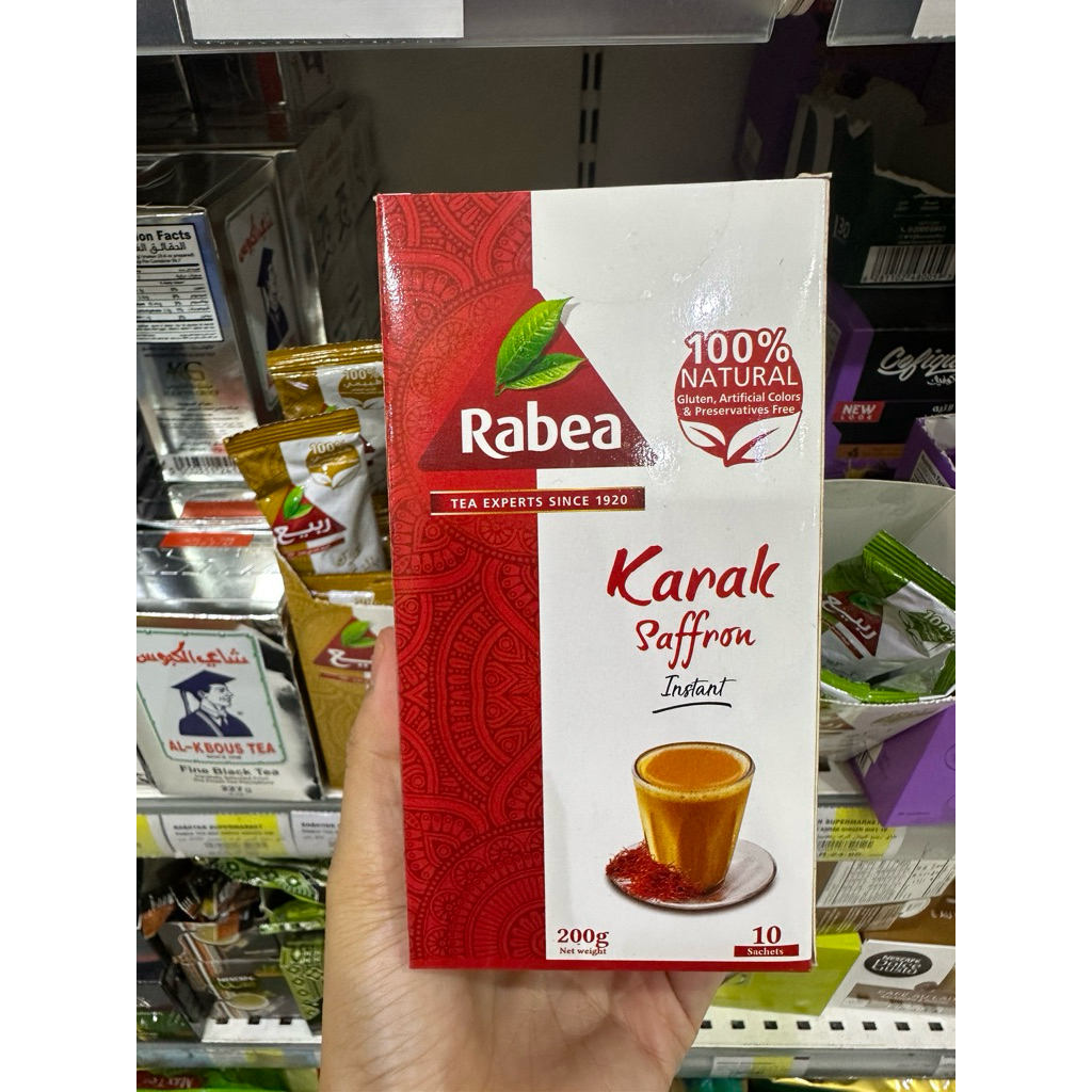 

RABEA KARAK / KARAK / TEH KARAK / KARAK SAFFRON / ISI 10