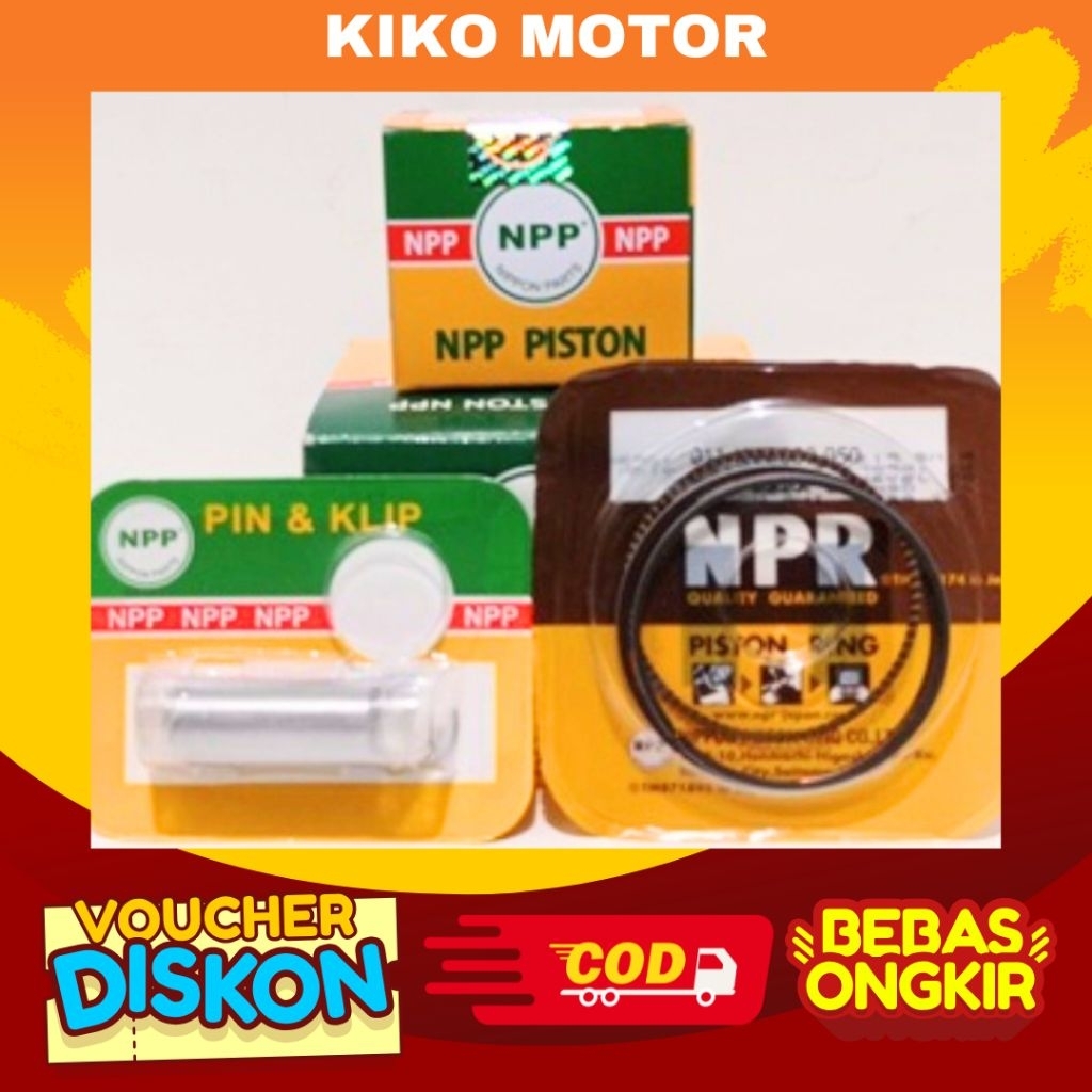 PISTON KIT KZR VARIO 125 OVERSIZE 100 NPP