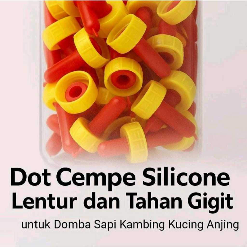 DOT CEMPE KECIL UNTUK ANAK KAMBING DOMBA - DOT MERAH KUNING | DOT KAMBING MURAH KUALITAS IMPORT | DO