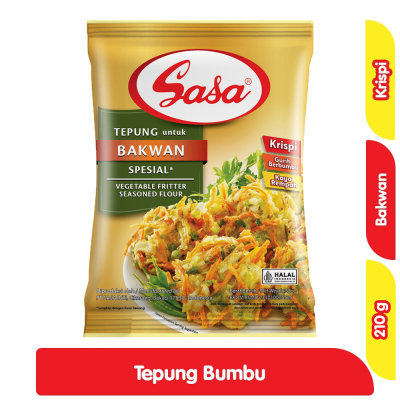 

Sasa Tepung Bumbu Bakwan Spesial 210 g