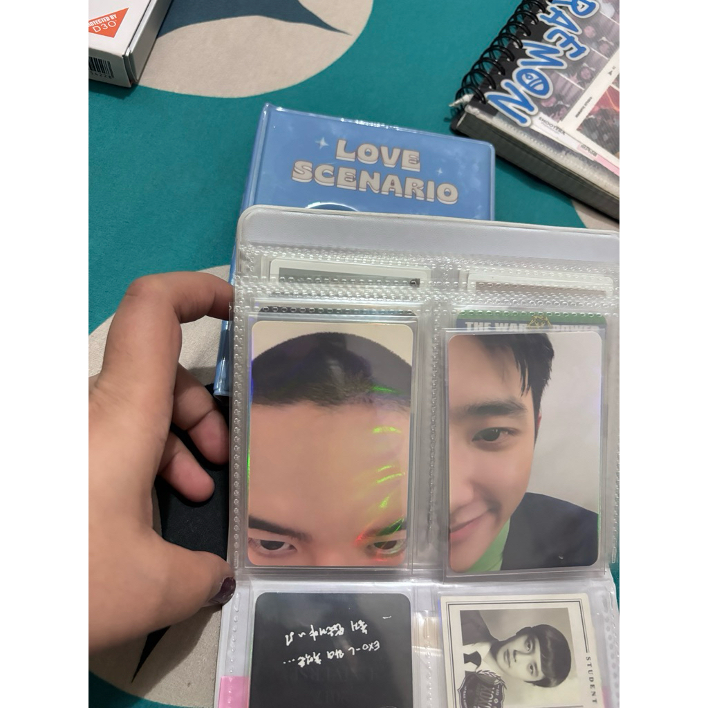 Photocard kyungsoo forehead
