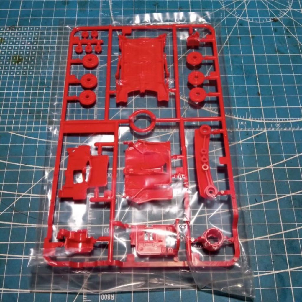 Tamiya gear box ar chassis red / tamiya gearbox ar chassis merah / gear box ar merah / gear box ar /