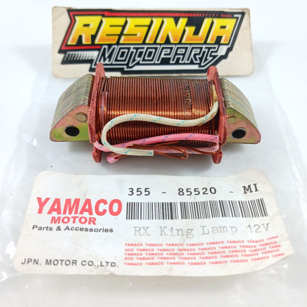 Spull Spul Sepul Lampu Lighting Coil Yamaha RXK RX King RXS RX Spesial YT115 12V 12 Volt Yamaco