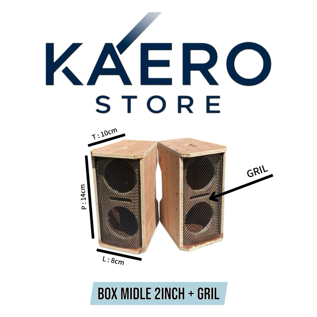 BOX MIDLE 2INCH + GRIL HARGA PER BOX MURAH KUALITAS PREMIUM