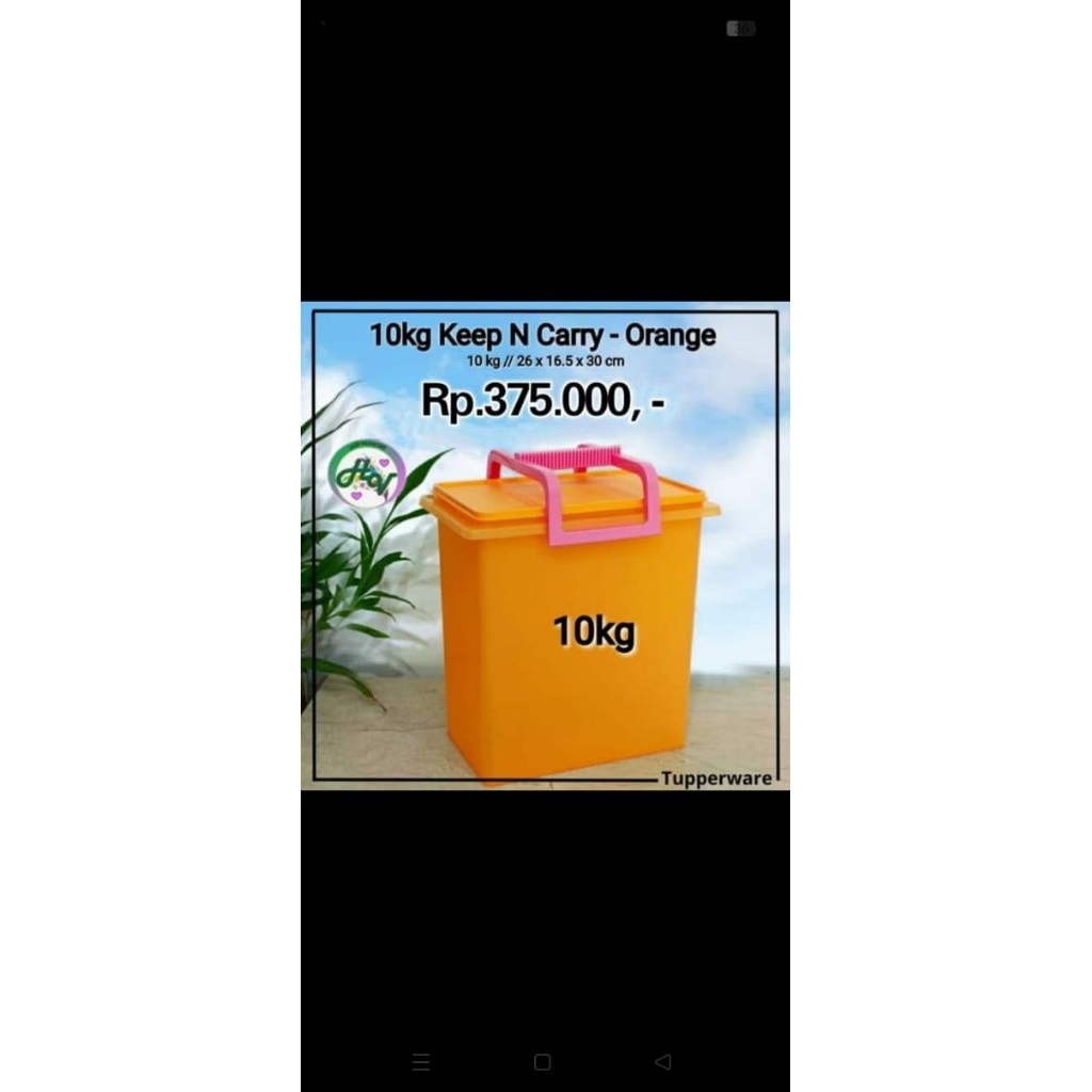 10 kg keep n carry orange